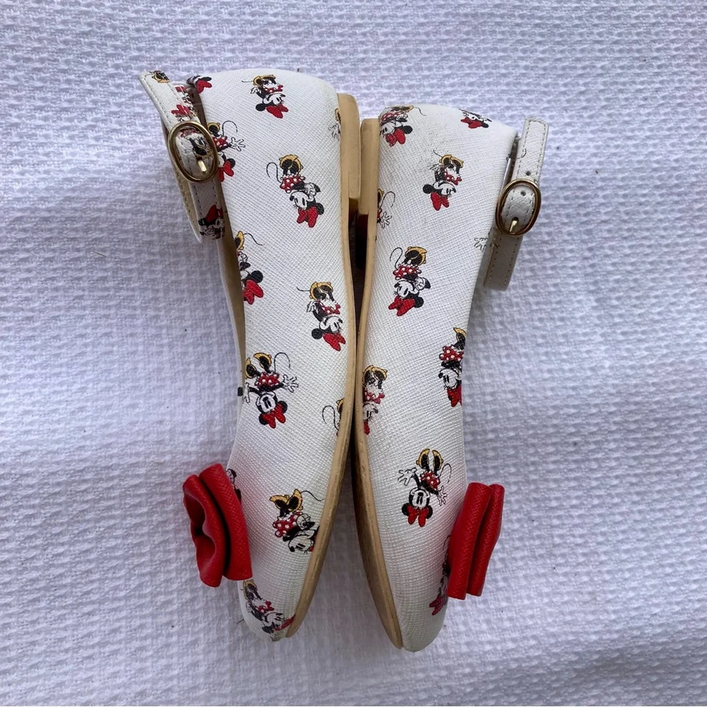 Janie and Jack Minnie Mouse dress shoes DISNEY Size: 9